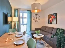 Le Scandinave 3 étoiles T2 lumineux hypercentre la plage à 2 pas !