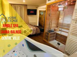 Votre Escale Jungle Sauna & Spa, hotel con spa en Niort