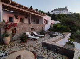 Patmos Chora traditional villa Genadio, hotell i Patmos