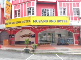 MUSANG ONG HOTEL, hotel a Cameron Highlands