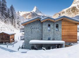 Apartment in Chalet Pizzo Fiamma, cabaña o casa de campo en Zermatt