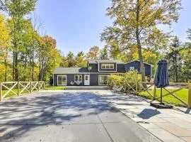 Modern Escape with Fire Pit, Near Lake Waramaug