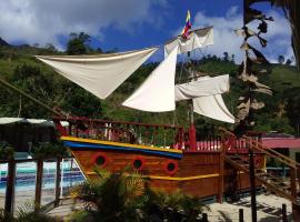 Balneario Hostal El Pacha, hotel v destinaci Líbano