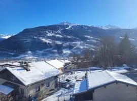 gîteduruisseau73, maison entière 80 m2 exposée sud, à 5 minutes en voiture du funiculaire pour Les Arcs Paradiski, , 2 chambres 2 salles de bain avec terrasse et garage