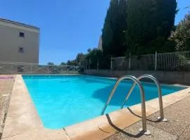 La Digue, 2 chambres, vue mer et piscine