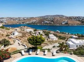 Yalos Mykonos Ornos Pouli private apartments w shared swimming pool