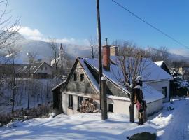 Čertův mlýn - pohádková chalupa - Jizerské hory, villa en Bílý Potok