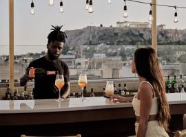 The Lekka Hotel & Spa, hotel Színdagma negyed környékén Athénban