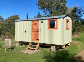 The Dragon's Hut with cosy logburner, holiday home in Wrexham