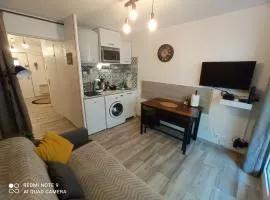 studio climatisé, 50 m de la prom, Wifi