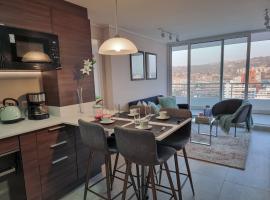 Exclusivo Departamento a Pasos de la Playa en Viña, hotell i nærheten av El Sol Beach i Viña del Mar