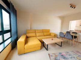 Apartamento Camaron Playa de Langosteira en Finisterre con vistas al mar、San Martín de Arribaのホテル