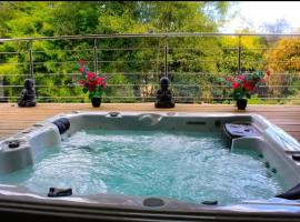 Gite correze spa jaccuzi massage, дешевий готель у місті Saint-Germain-les-Vergnes