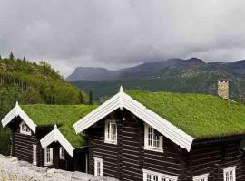 Stor og eksklusiv tømmerhytte Hemsedal, hotel in Grøndalen