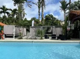 Maison d'une chambre avec piscine partagee spa et jardin clos a Fort de France a 9 km de la plage