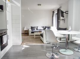 Haff Ostseeferienhaus unteres Apartment: Mönkebude şehrinde bir daire
