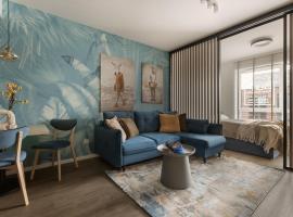 Glow Apartments, Gdańsk Śląska 12、グダニスクのペット同伴可ホテル