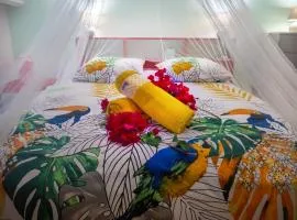 Studio T1 bis La Belle Vue, vue mer, wifi, plage à 50m