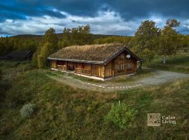Solid and cozy cottage in a secluded location, cabana o cottage a Beitostøl