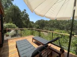 Dúplex de invitados en medio del bosque