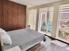 Apartamento Nuevo con Hermosa Vista, Ubicación Perfecta, hotel em La Paz