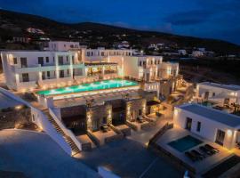 Kouros Blanc Resort & Suites, resort en Pounda