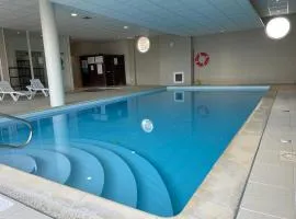 Le Breizhir ou appartement bord de mer avec piscine