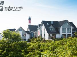 Apartmenthotel am Leuchtturm, hotel cerca de Club de golf Budersand Sylt, Hörnum