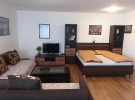 Modern city center apartment with private parking