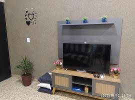 Flatinho LINDO em Olímpia a 4km do Thermas dos laranjais, hotel a Olímpia