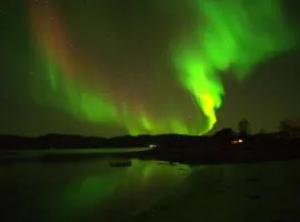 Off-the-grid cabin on the island of Senja in northern Norway、Vangsvikのシャレー