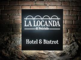La Locanda di Petriolo, hotel Monticianóban