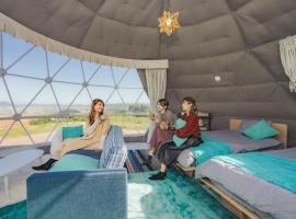 OKAYAMA GLAMPING SORANIA - Vacation STAY 73195v, אתר גלמפינג בקוראשיקי