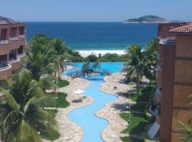 Apto Pé na Areia Condomínio Oceanside Camboinhas, vacation rental in Niterói