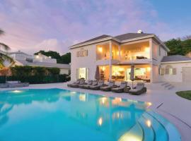 Luxury 4 bed villa in Mullins St Peter - Sugar Palm House – hotel w mieście Saint Peter
