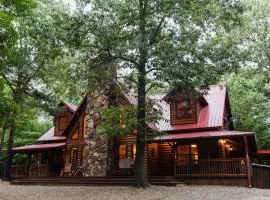 Hot Tub Soaks, Bonfires and BBQs Broken Bow Cabin
