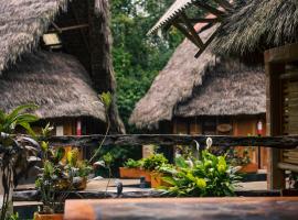 Jamu Lodge in the Cuyabeno Wildlife Reserve, hotel Cuyabenóban