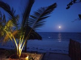 A Villa Sunshine house Zanzibar, hotel med parkering i Jambiani