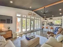 Modern Norfork House with Patio on White River!