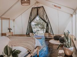 Salterra Glamping, luxusn&iacute; kemp v destinaci Tequisquiapan