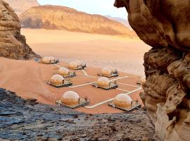 Hasan Zawaideh luxury camp 2, luxusný stan v destinácii Wadi Rum