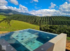 Solarium Mantiqueira - Conforto e vistas incríveis, hotelli, jossa on uima-allas kohteessa Itanhandu