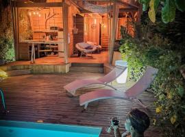 Konokora Ecolodge, majake sihtkohas Sainte-Anne