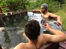 Cabaa Hualle con hot tub exclusivo cerca de termas y lago