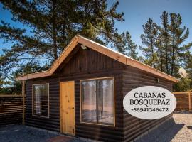 Cabaña bosquepaz, camera con cucina ad Algarrobo