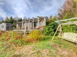 Serene Jonesport Escape Deck with Water Views!