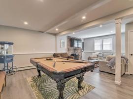 Pool Table and Fire Pit Wooded Hyannis Haven!, cottage in Hyannis