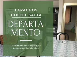 Lapacho Hostel Salta Departamento 4 personas, lavprishotell i Salta