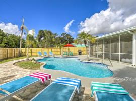 Merritt Island Oasis with Pool about 7 Mi to Beach!, hotel in Merritt Island