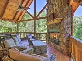 Private Cabin with Furnished Porch on Less Than 3 Acres!